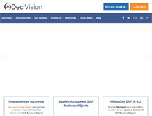 Tablet Screenshot of decivision.com